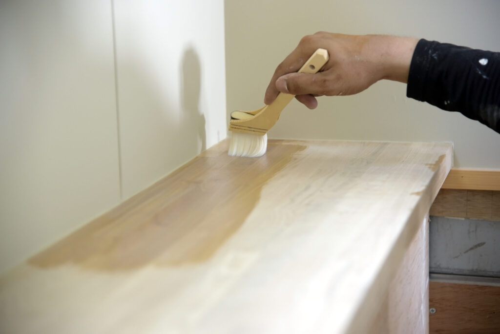 LDKを中心に、気配の届く家（デモ） 施工写真